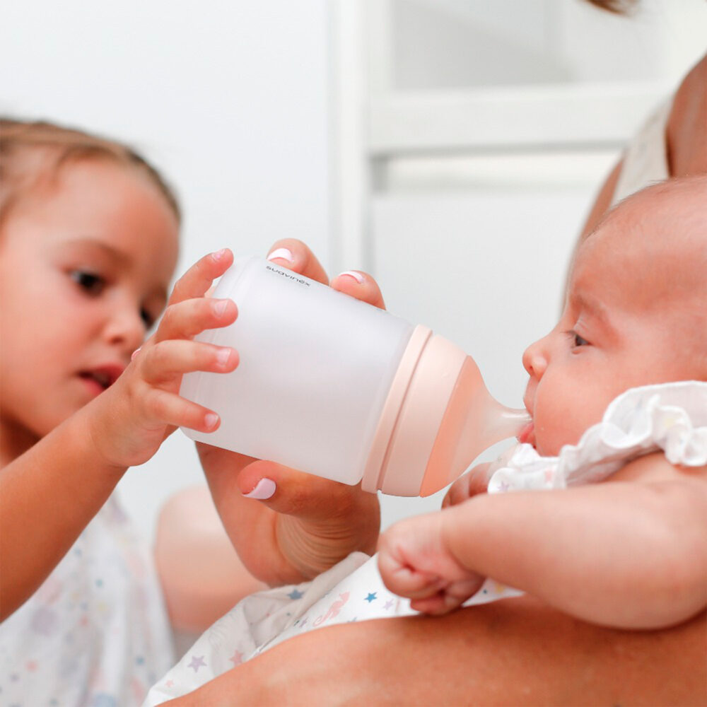 BIBERÓN ANTICÓLICO ZERØ.ZERØ™ FLUJO ADAPTABLE DE 180 ML SUAVINEX