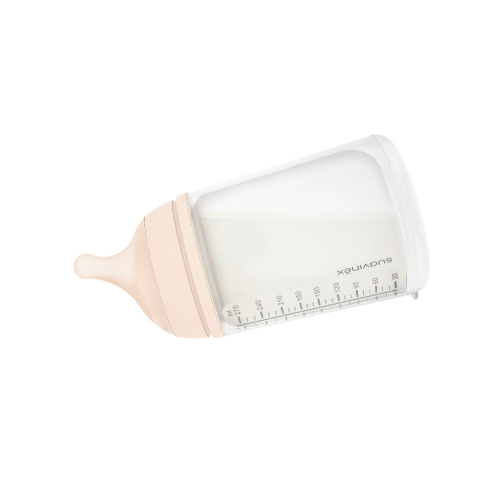 BIBERÓN ANTICÓLICO ZERØ.ZERØ™ FLUJO MEDIO DE 270 ML SUAVINEX