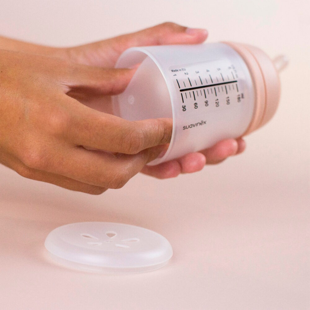 BIBERÓN ANTICÓLICO ZERØ.ZERØ™ FLUJO MEDIO DE 270 ML SUAVINEX