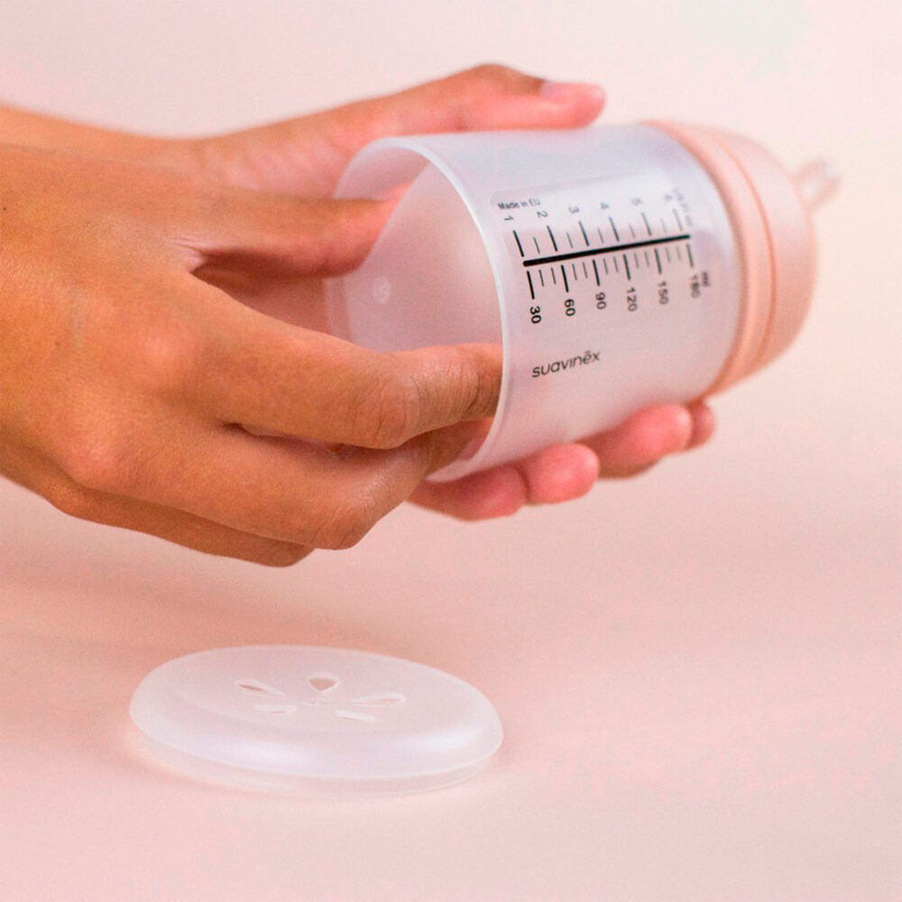 BIBERÓN ANTICÓLICO ZERØ.ZERØ™ FLUJO LENTO DE 180 ML SUAVINEX
