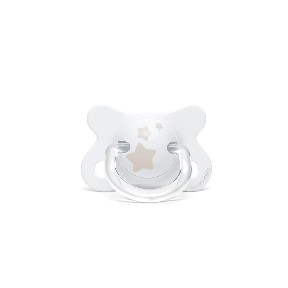 BIBERÓN LITTLE STAR DE 150ML + CHUPÓN DE 270 ML COLOR GRIS SUAVINEX