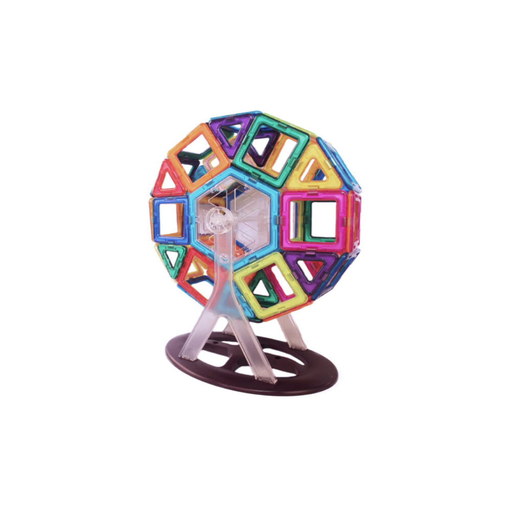 POLIEDROS MAGNÉTICOS JUNIOR SET DE 75 PIEZAS EDUPLAY