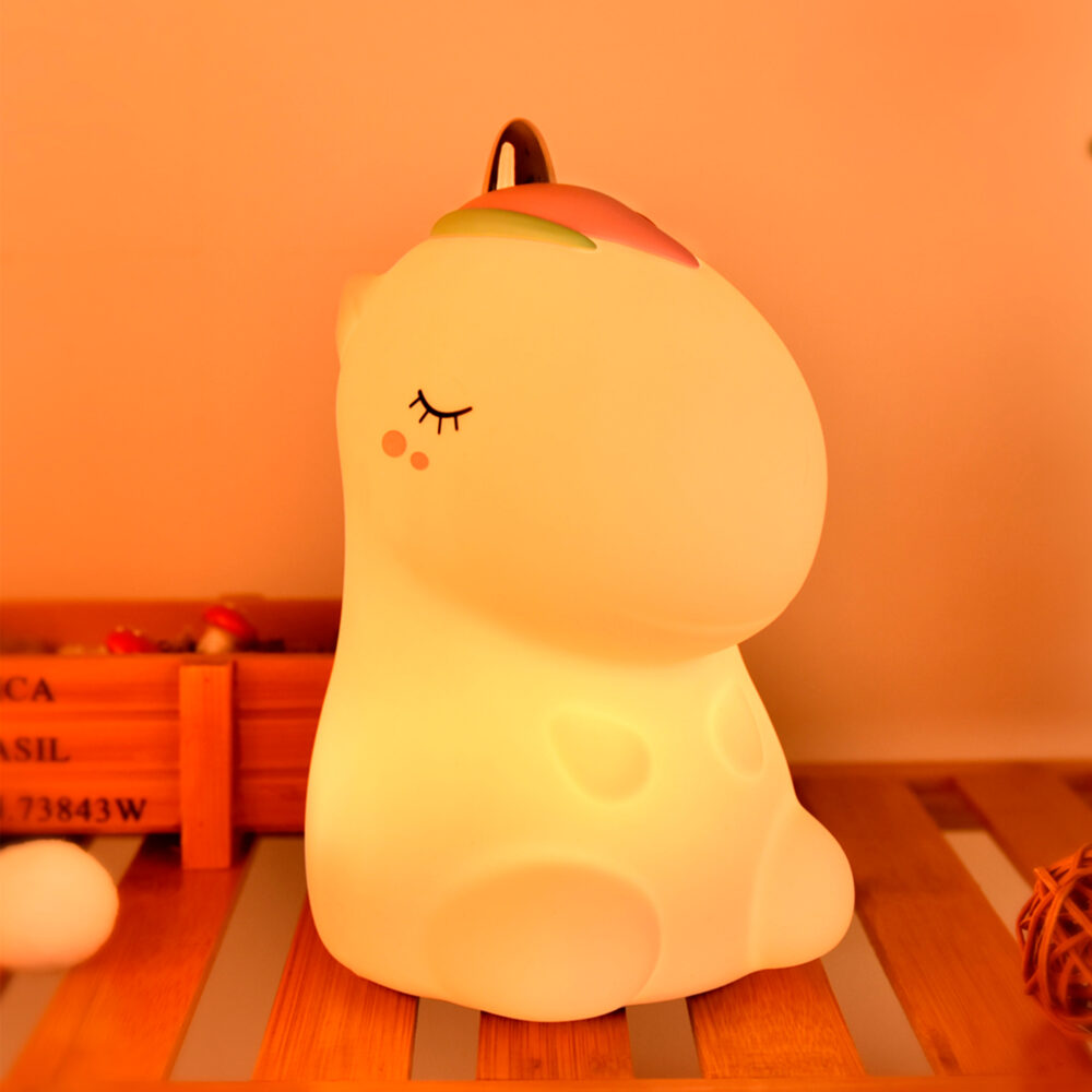 LÁMPARA LED UNICORNIO COLOR BLANCO IMAGEN CASA