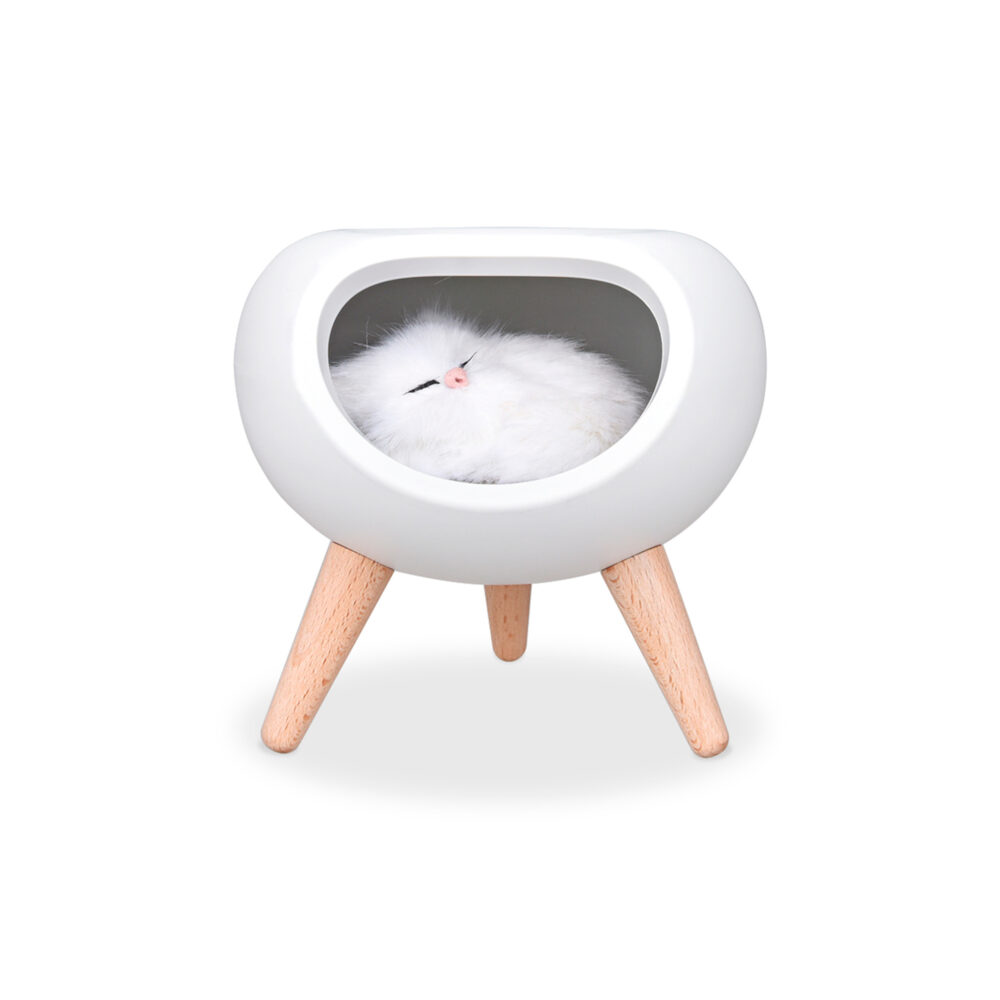 LÁMPARA LED CAT HOUSE MOOD LIGHT COLOR BLANCO IMAGEN CASA
