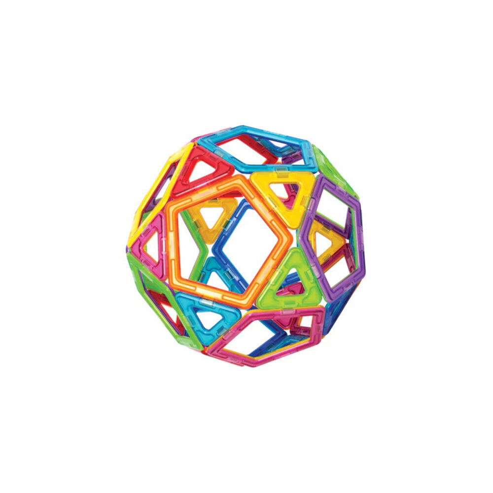 POLIEDROS MAGNÉTICOS SET DE EXTENSIÓN DE 62 PIEZAS EDUPLAY
