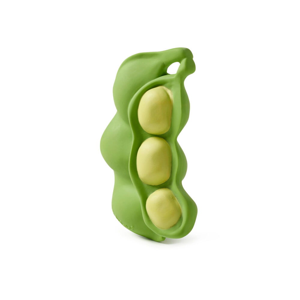 MORDEDOR DE CAUCHO 100% NATURAL KEIKO THE EDAMAME OLI & CAROL