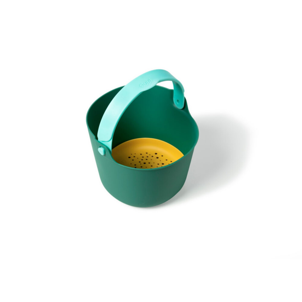 BUCKI BALDE CON COLADOR COLOR VERDE-AMARILLO QUUT