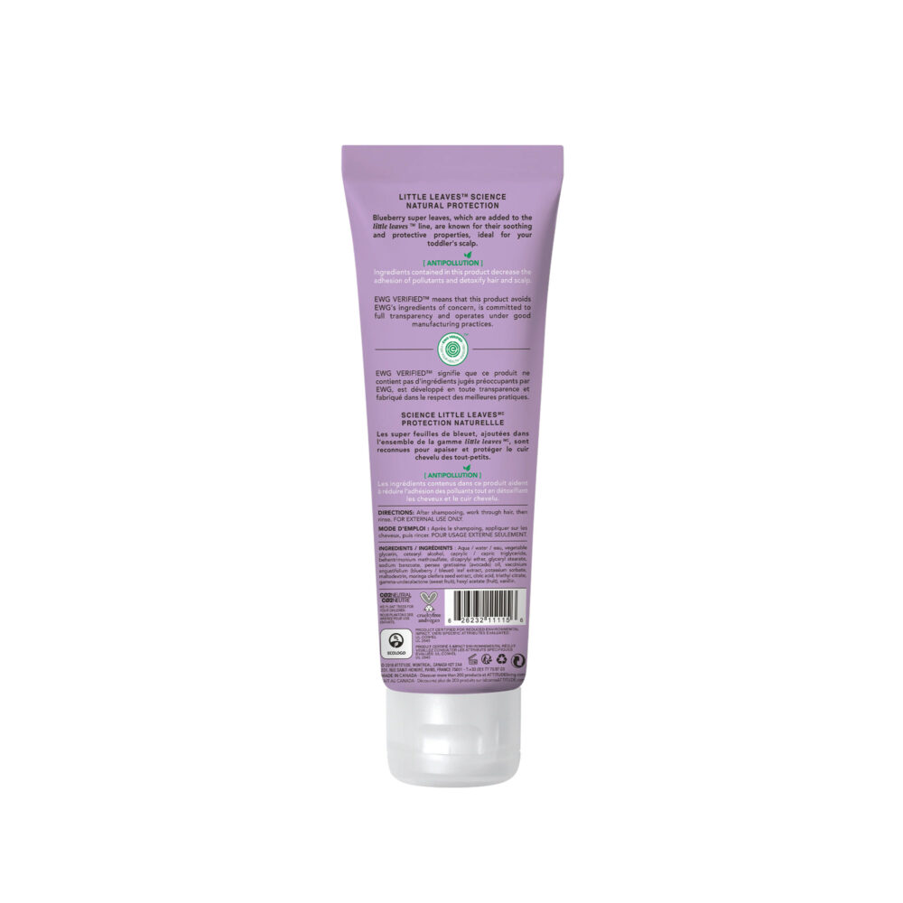 ACONDICIONADOR NATURAL VAINILLA Y PERA DE 240 ML ATTITUDE