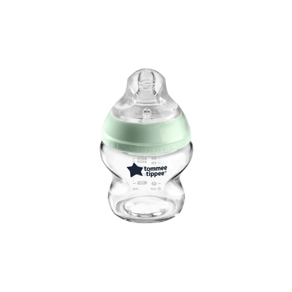 BIBERÓN DE VIDRIO ANTICÓLICOS DE 5 ONZAS TOMMEE TIPPEE