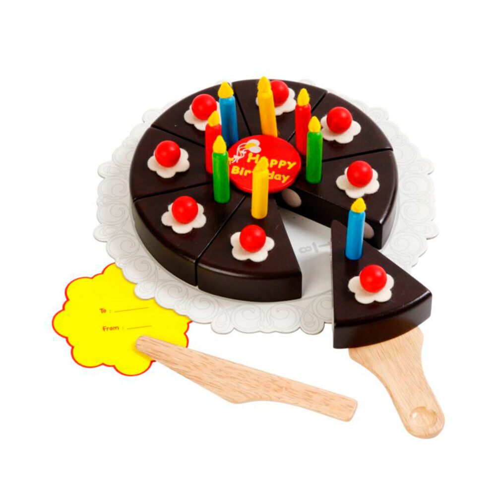 TORTA DE CHOCOLATE DE MADERA VOILA