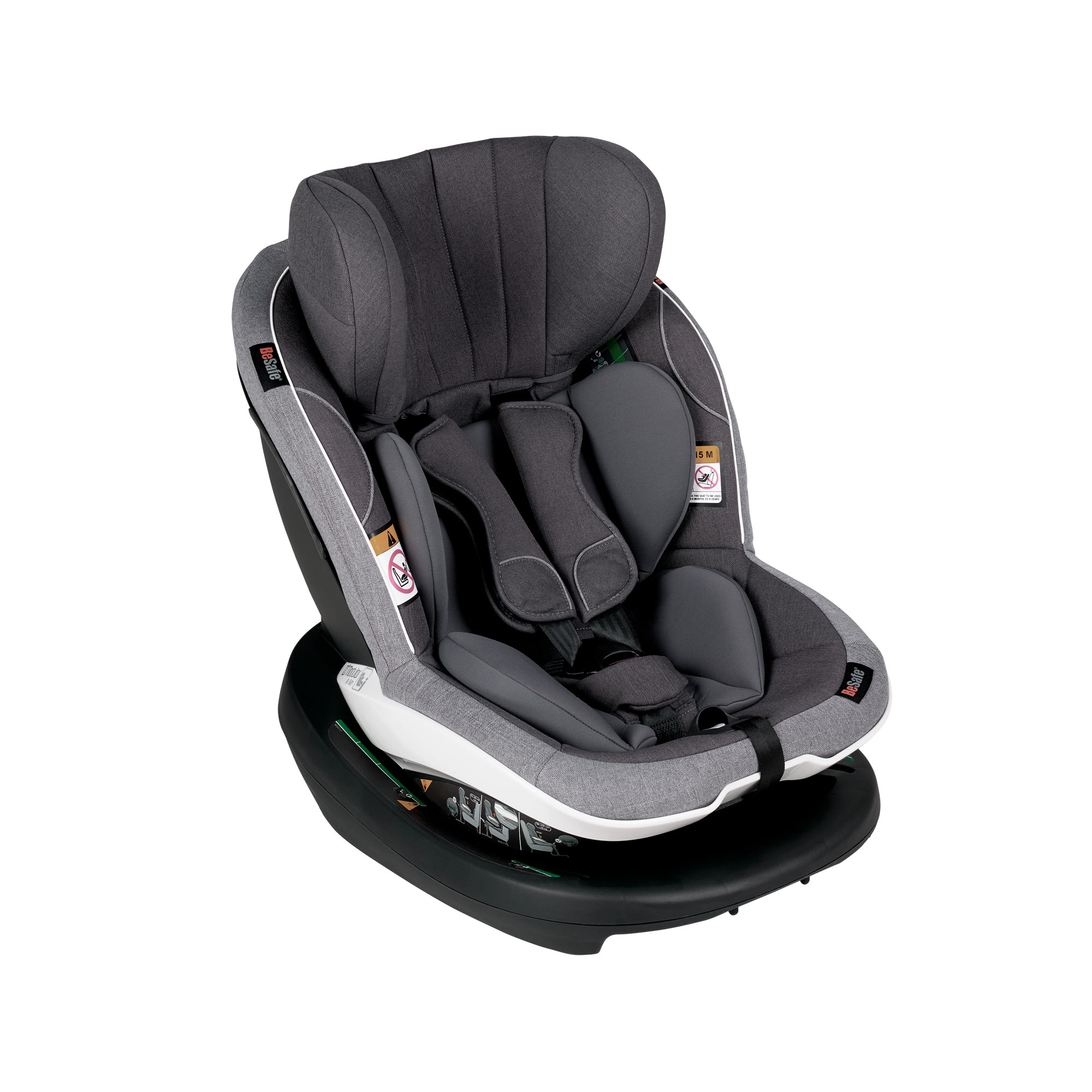 SILLA DE AUTO GIRATORIO 360° DE 0 MESES A 4 AÑOS MODELO IZI TURN B I-SIZE BESAFE
