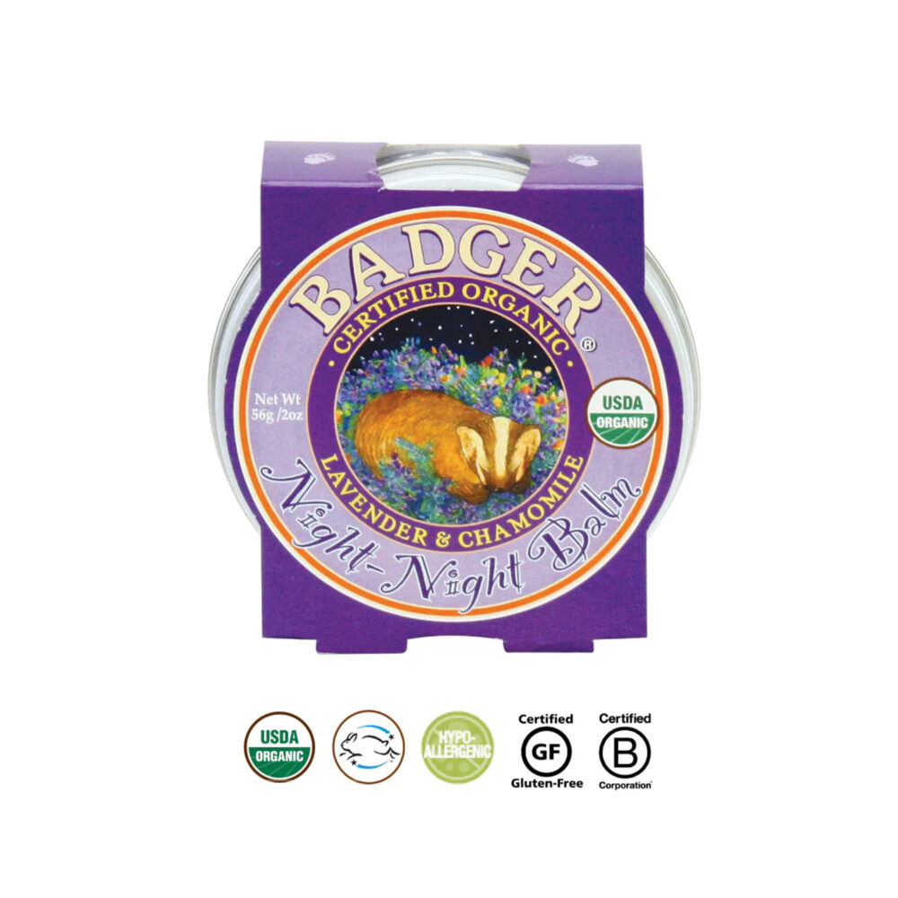 BÁLSAMO ORGÁNICO DE NOCHE DULCES SUEÑOS BADGER