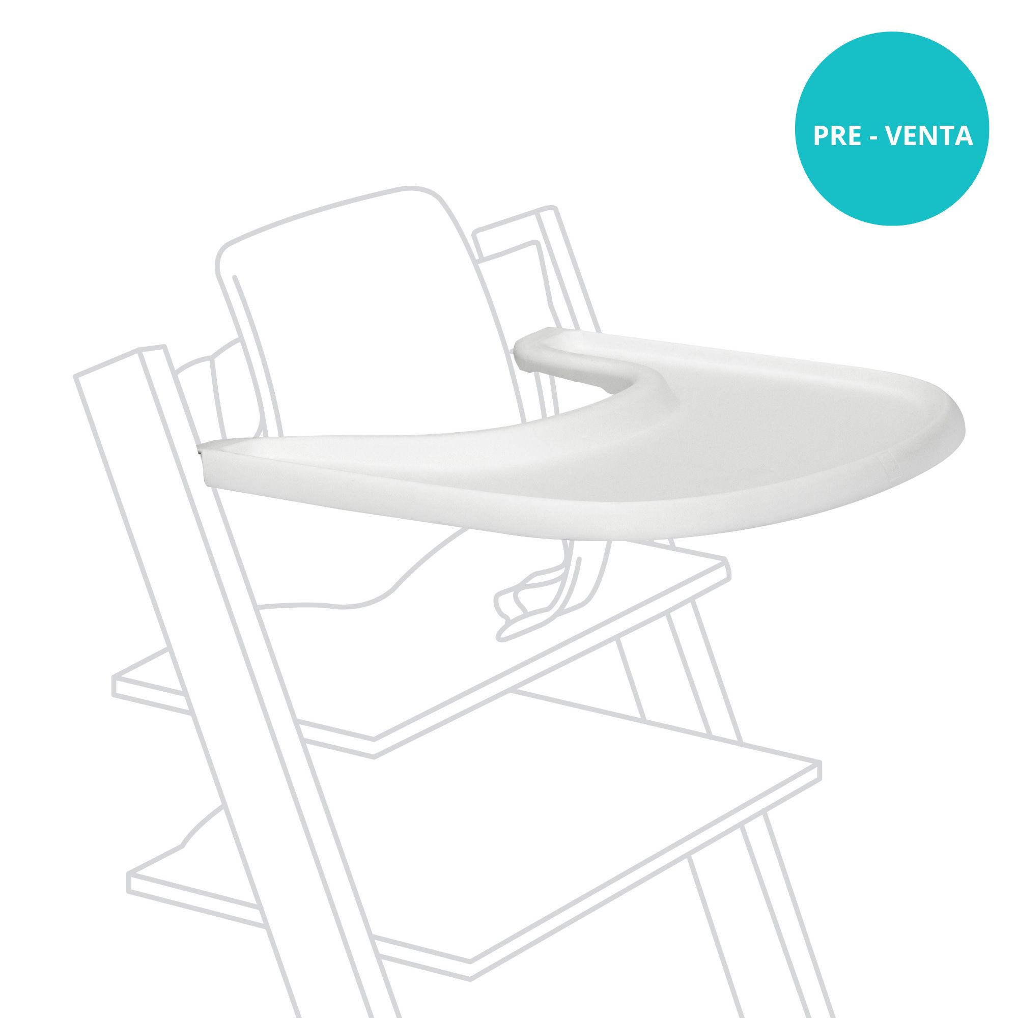 Barra Metálica 2 Piezas para Silla Tripp Trapp Stokke – Seguridad y Funcionalidad