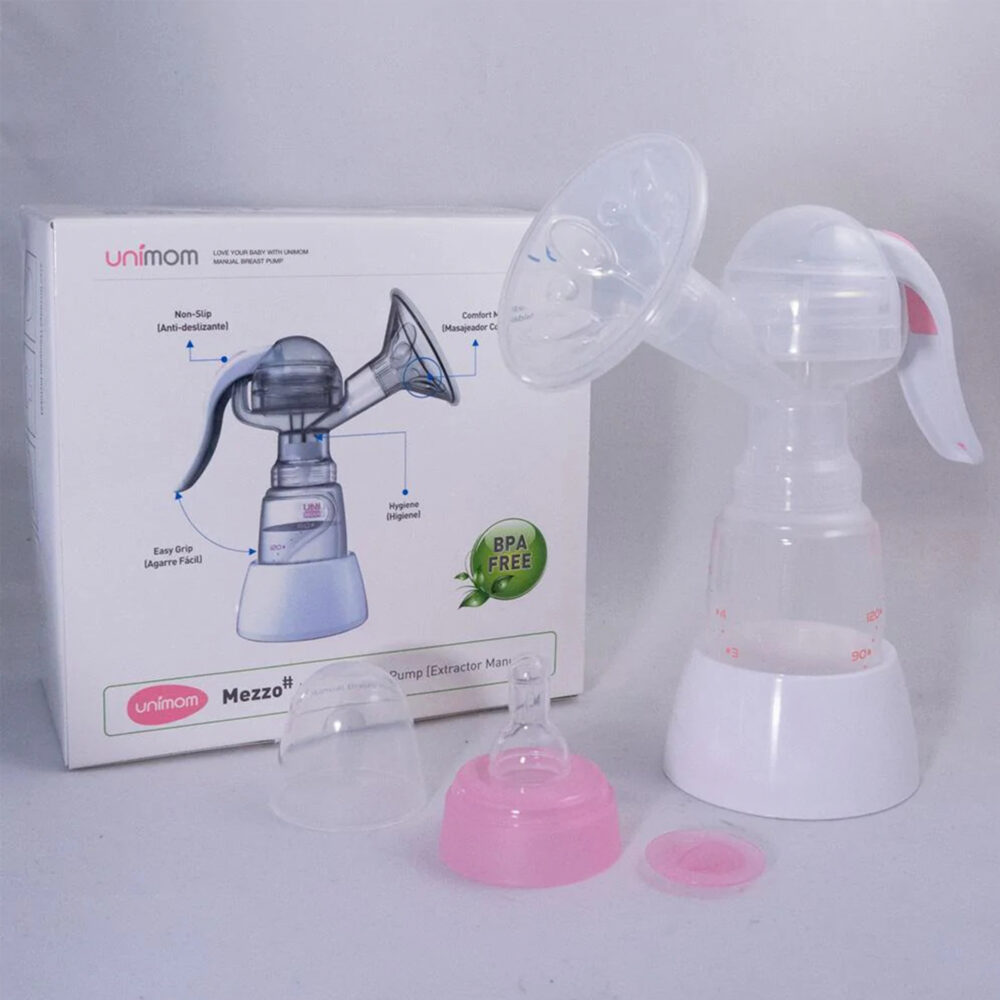 EXTRACTOR MANUAL DE LECHE MATERNA MEZZO UNIMOM