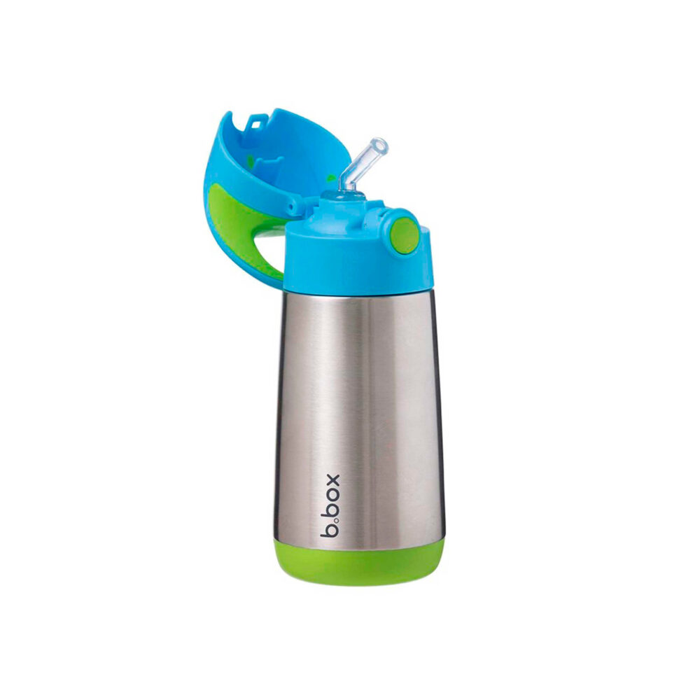 TOMATODO ISOTÉRMICO CON CAÑITA INSULATED BOTTLE 12 OZ / 350 ML B.BOX - OCEAN BREEZE