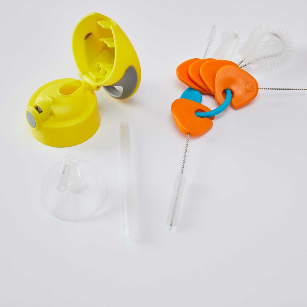 JUEGO DE CEPILLOS DE LIMPIEZA PARA BIBERONES, VASOS, SORBETES B.BOX