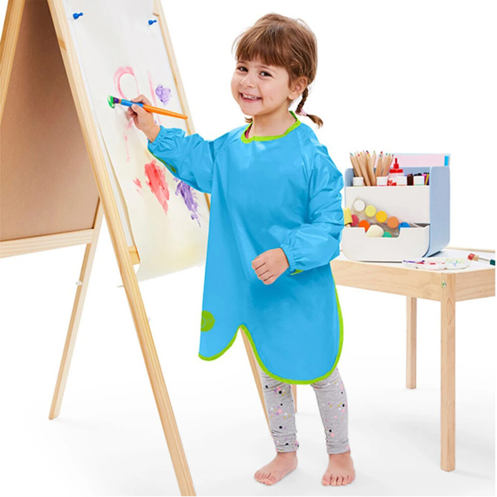 BABERO/MANDIL PARA NIÑOS DE 2 A 4 AÑOS CON MANGAS B.BOX