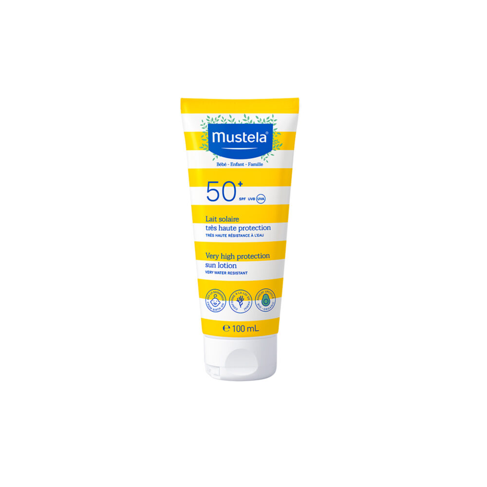 PROTECTOR SOLAR DE BEBÉS Y NIÑOS PARA CARA Y CUERPO DE 100 ML MUSTELA