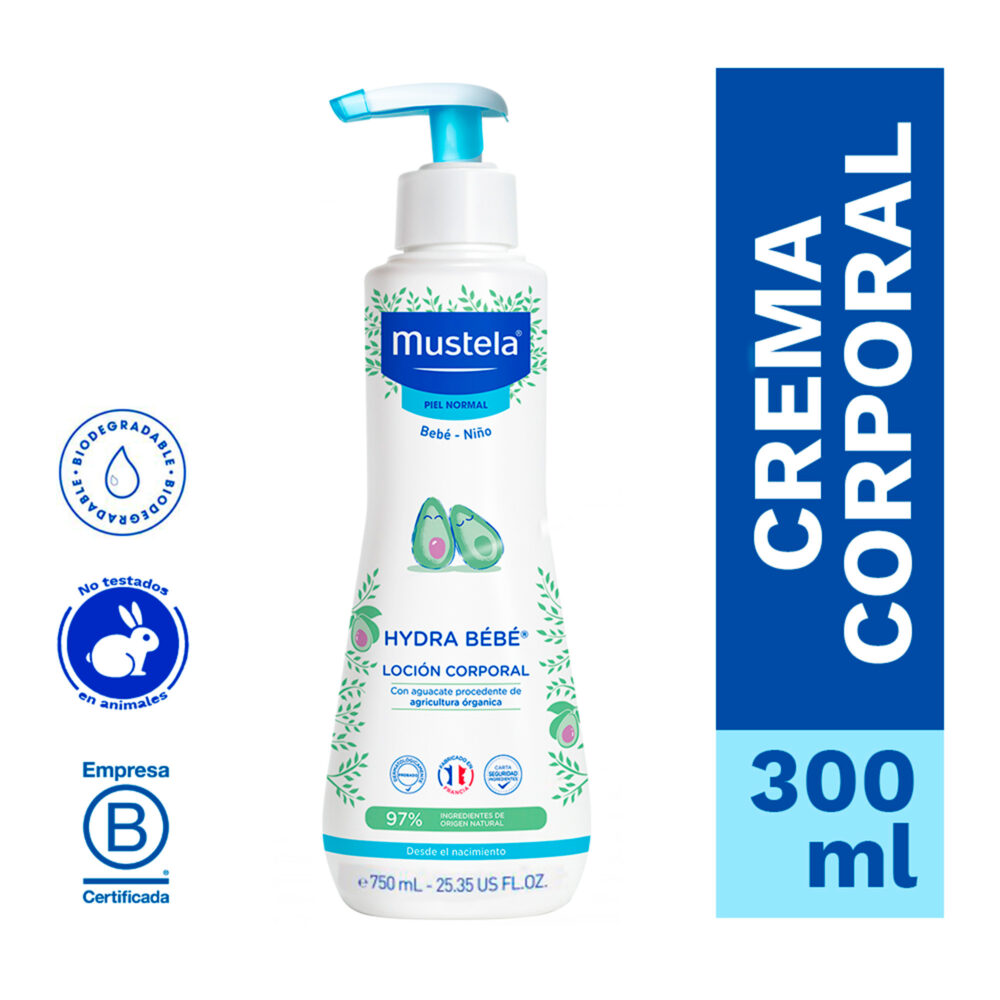 LECHE CORPORAL HYDRA BEBÉ DE 750 ML MUSTELA