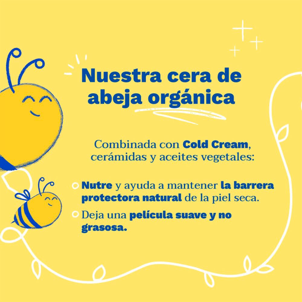 CREMA CORPORAL NUTRITIVA CON COLD CREAM Y CERA DE ABEJAS DE 200 ML MUSTELA