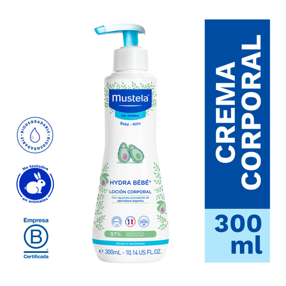 LECHE CORPORAL HYDRA BEBÉ DE 300 ML MUSTELA