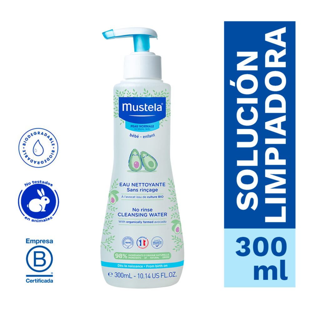 PACK 2 BAÑO E HIDRATACIÓN CUIDADO DEL BEBÉ + CANASTITA DE REGALO MUSTELA