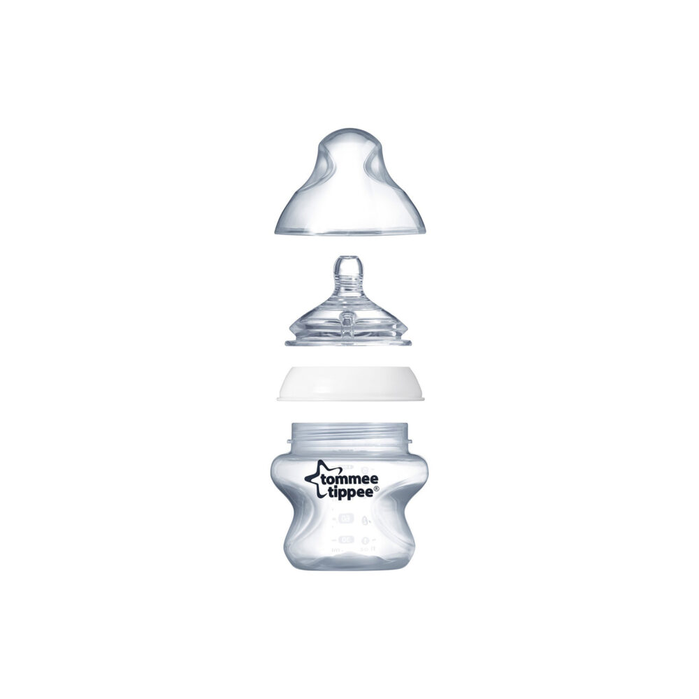 BIBERÓN DE VIDRIO ANTICÓLICOS DE 5 ONZAS TOMMEE TIPPEE