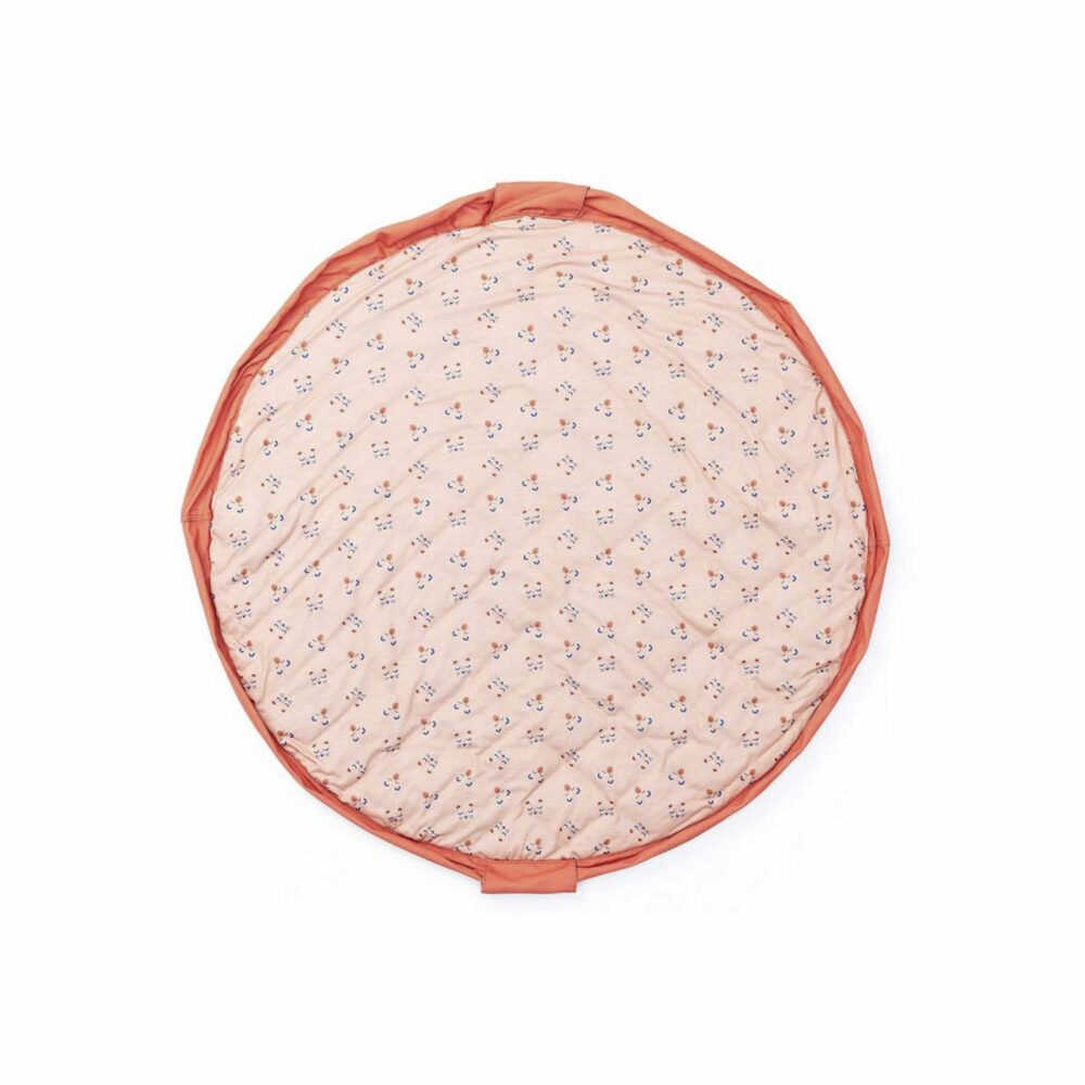 BOLSO Y ALFOMBRA ACOLCHADO PARA JUGUETES ALGODÓN JERSEY DE 1.20 CM PLAY & GO - ANIMALES BEBE