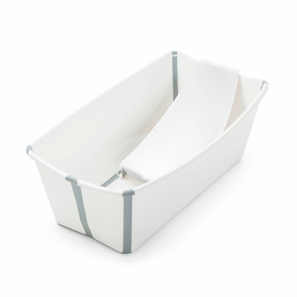 BUNDLE BAÑERA PLEGABLE FLEXIBATH STOKKE - FLEXIBATH GRIS/BLANCO