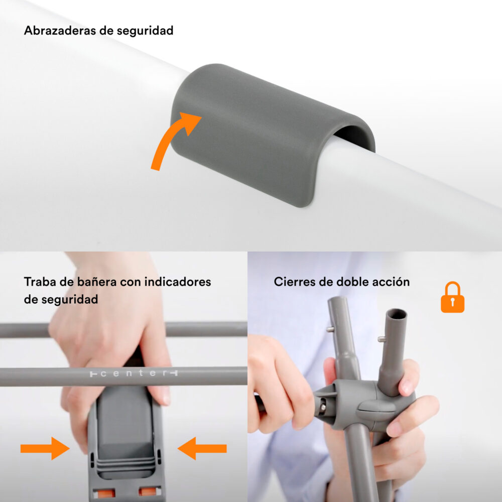 SOPORTE PARA BAÑERA PLEGABLE FLEXIBATH STOKKE