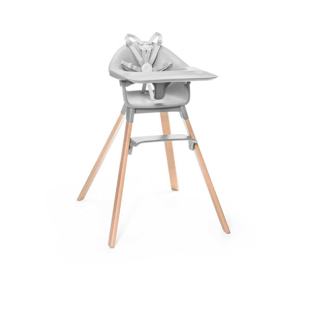 SILLA MODELO CLIKK STOKKE - SILLA CLIKK NUBE GRIS/NATURAL