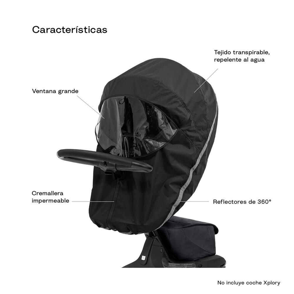 PROTECTOR DE LLUVIA PARA COCHE MODELO XPLORY X STOKKE