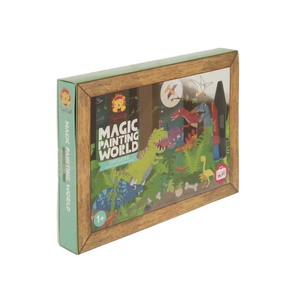MUNDO MÁGICO DE PINTURA DINOSAURIOS TIGER TRIBE