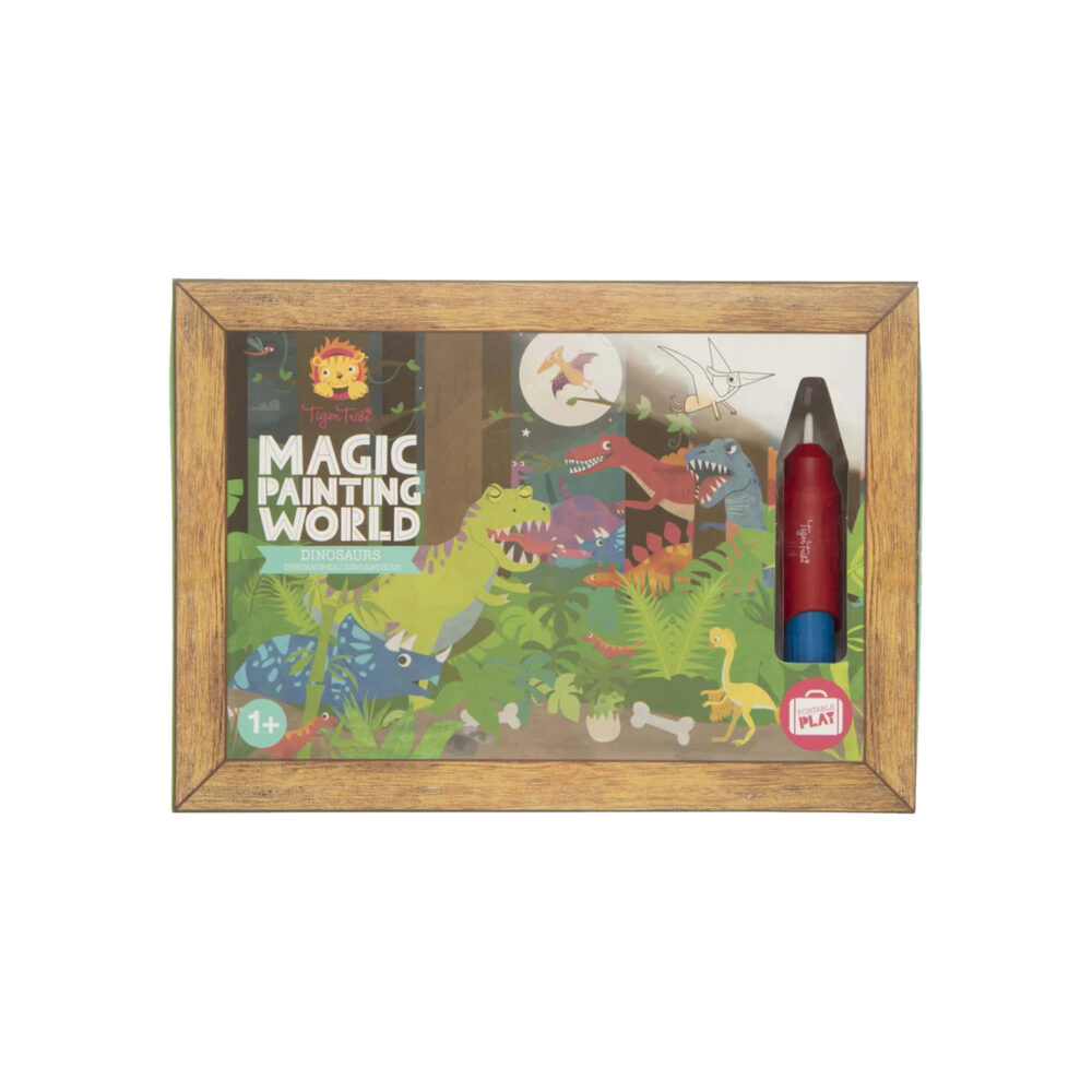 MUNDO MÁGICO DE PINTURA DINOSAURIOS TIGER TRIBE