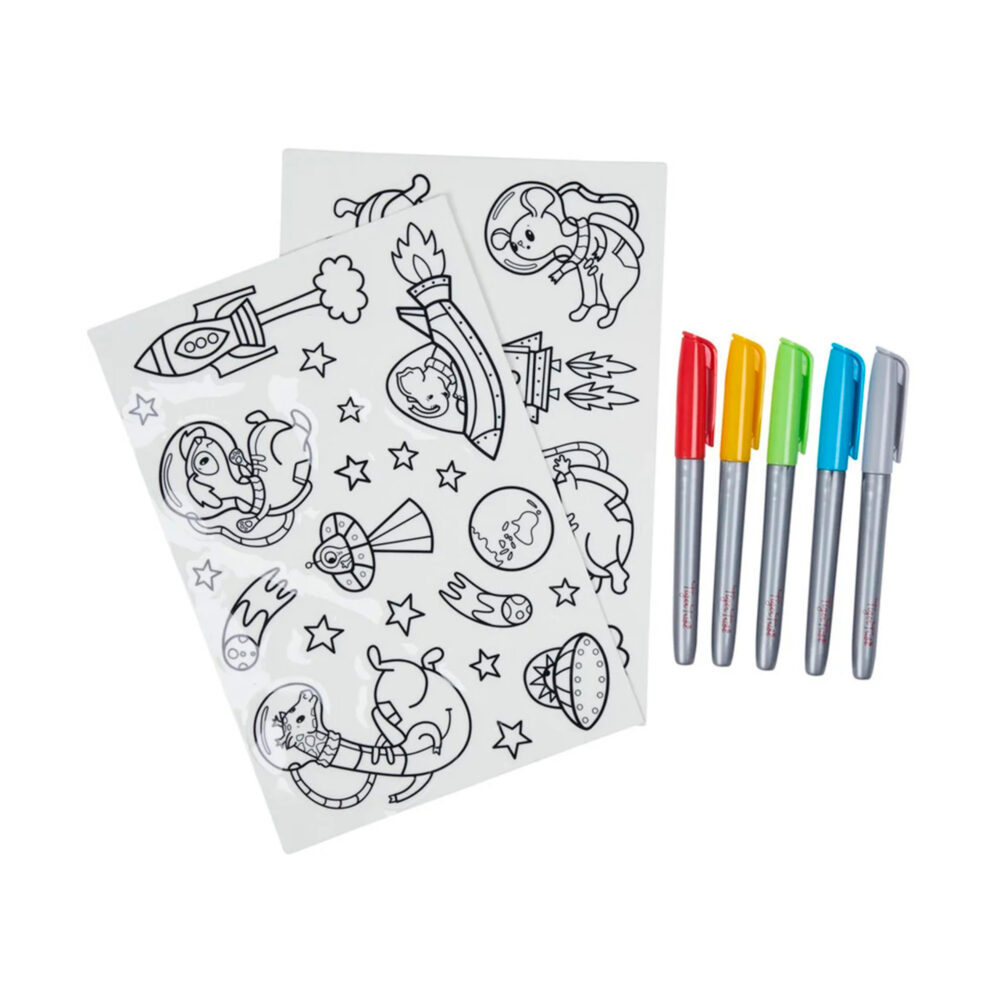 MOVABLE WALL ART SPACE ANIMALS TIGER TRIBE