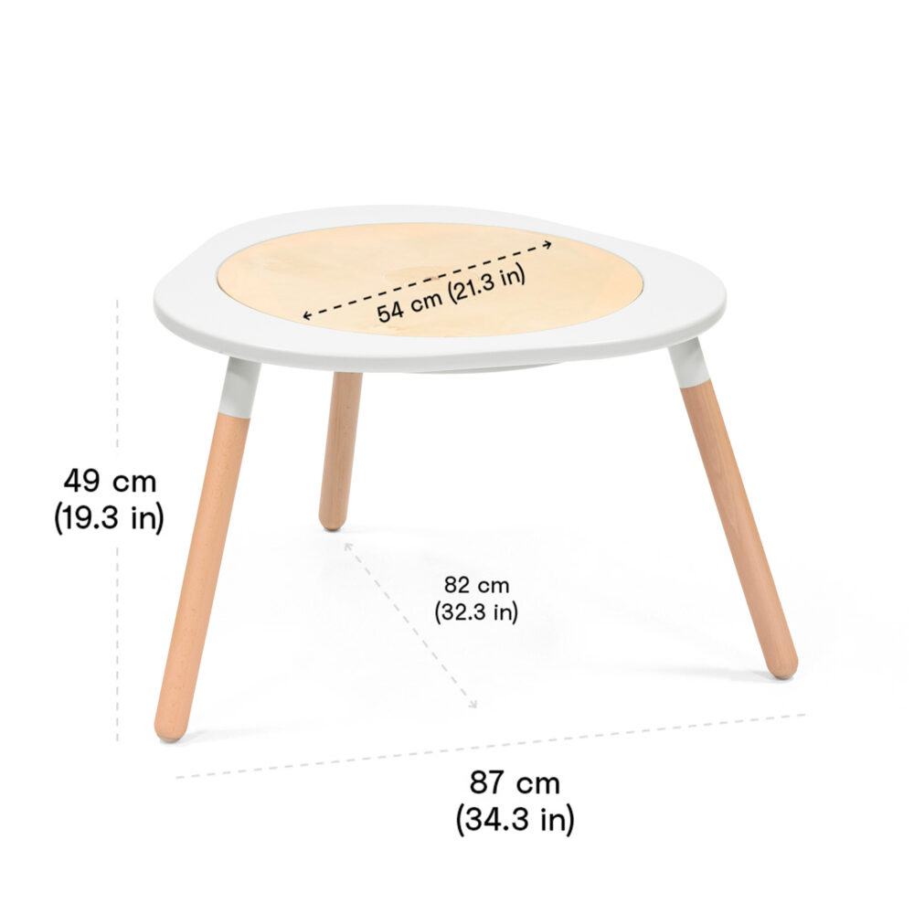 MESA INFANTIL MODELO MUTABLE™ V2 82 X 49 X 87 CM STOKKE