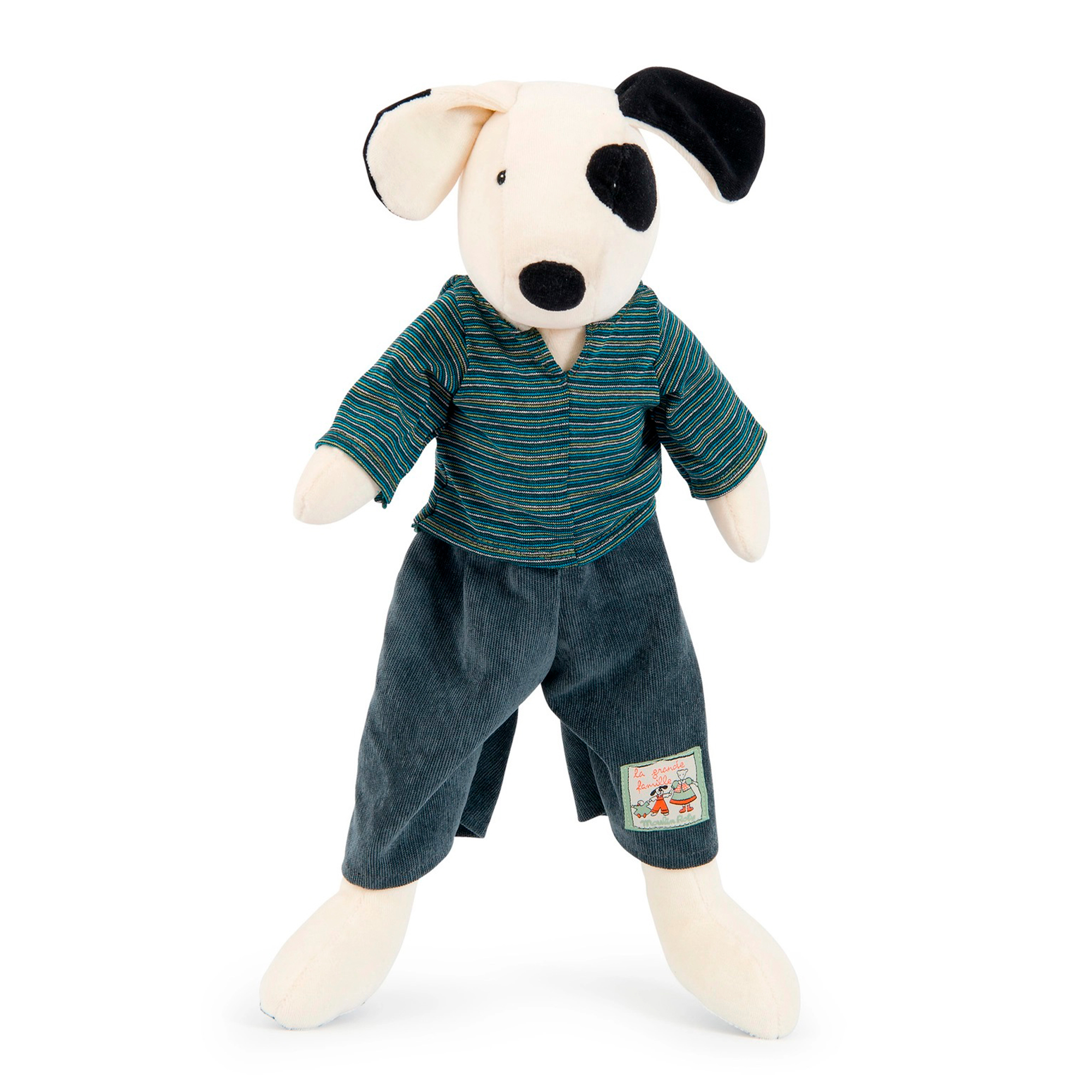 PELUCHE PEQUEÑO DE 10 CM OSO GRIS LES P´TITS DOUDOUS DEL HOSPITAL MOULIN ROTY