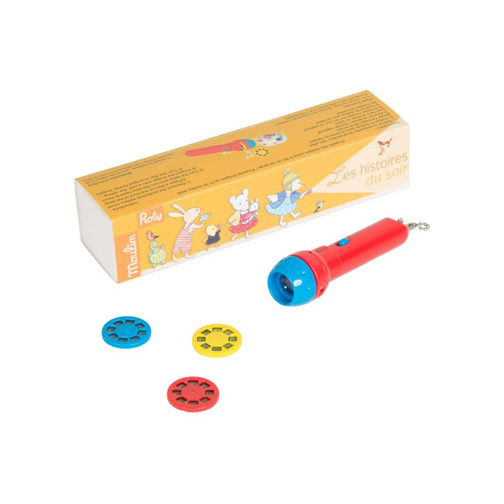 PEQUEÑA PEONZA DE MADERA COLOR AZUL COLECCIÓN LES PETITES MERVEILLES
