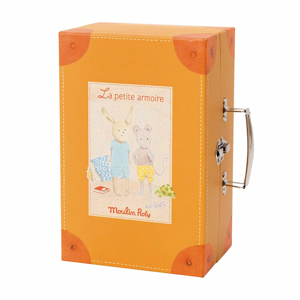 MALETÍN PEQUEÑO ARMARIO DE CARTÓN COLECCIÓN LA GRAN FAMILIA