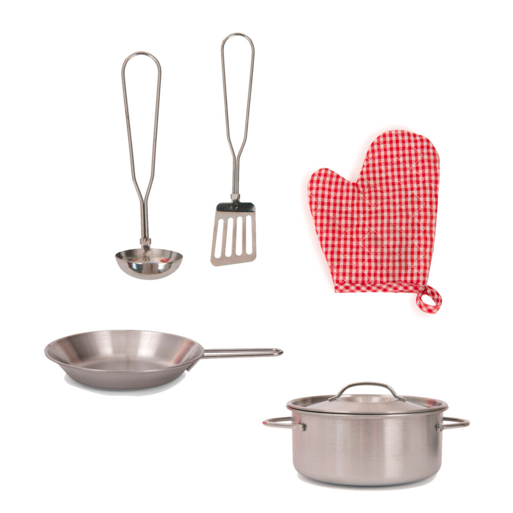 COCINA DE JUGUETE DE MADERA 67 X 35 X 88 CM COLECCIÓN LA GRAN FAMILIA
