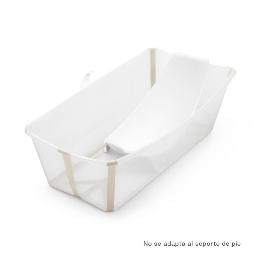 Pack Bañera Plegable FlexiBath XL + Soporte Recién Nacido Stokke – Comodidad y Seguridad para el Baño del Bebé