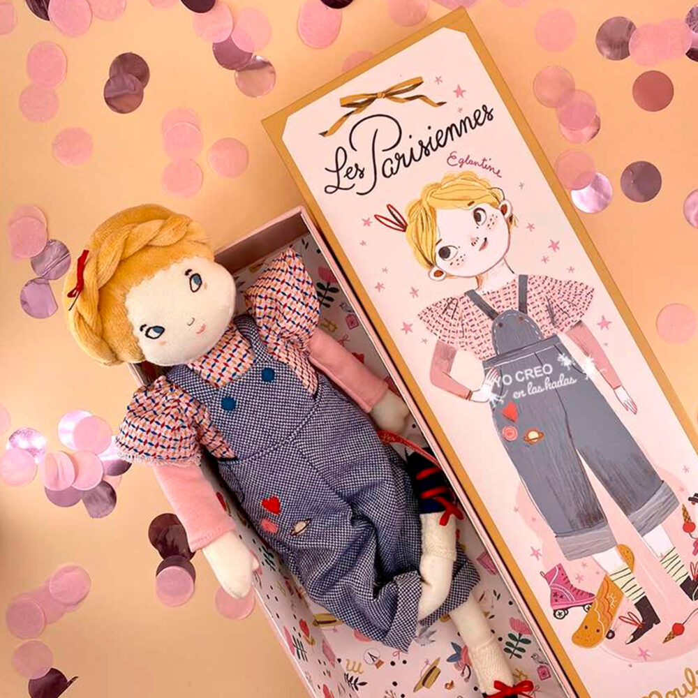 MUÑECA MADEMOISELLE EGLANTINE COLECCIÓN LES PARISIENNES