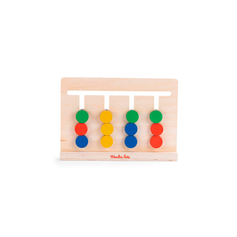 JUEGO DE LABERINTO DE MADERA COLECCIÓN LES POPIPOP