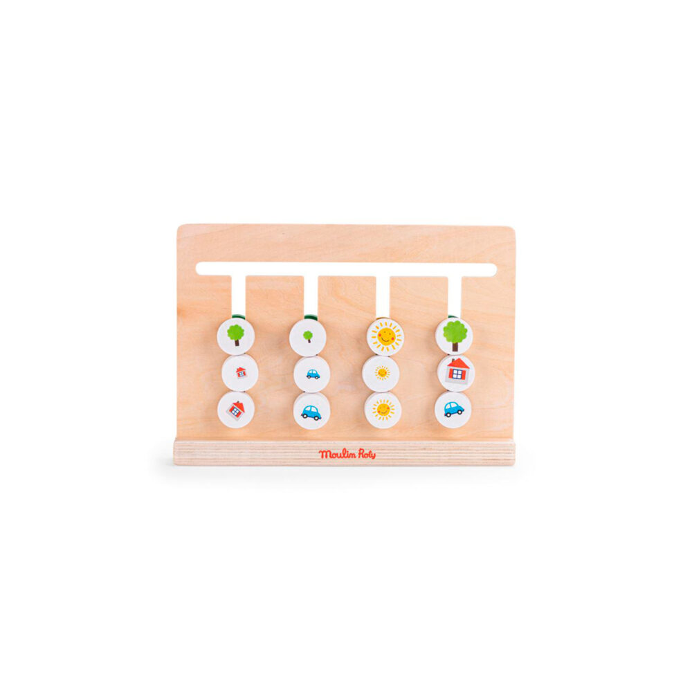 JUEGO DE LABERINTO DE MADERA COLECCIÓN LES POPIPOP
