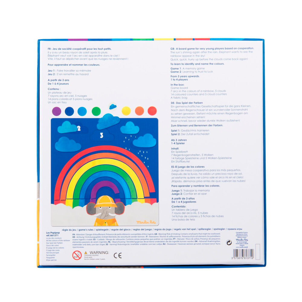JUEGO DE COLORES COLECCIÓN LES POPIPOP