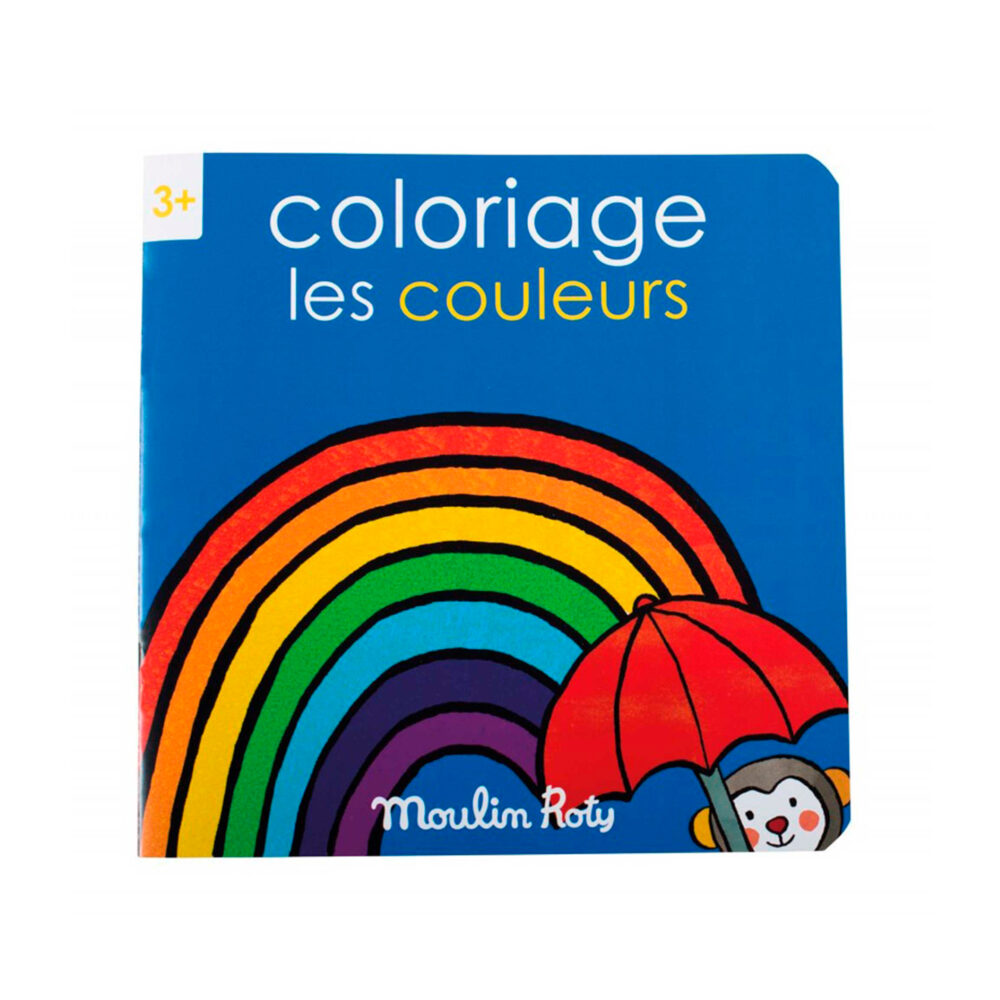 LIBRO PARA COLOREAR DE LOS COLORES CON 20 PÁGINAS COLECCIÓN LES POPIPOP