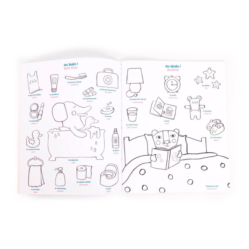 CUADERNO PARA COLOREAR DE 28 PÁGINAS CON STICKERS COLECCIÓN LES POPIPOP