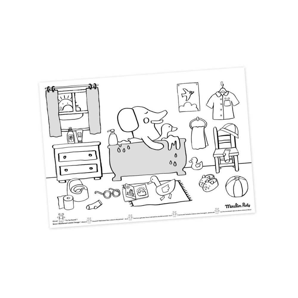 INDIVIDUALES PARA COLOREAR SURTIDO DE 40 HOJAS COLECCIÓN LES POPIPOP