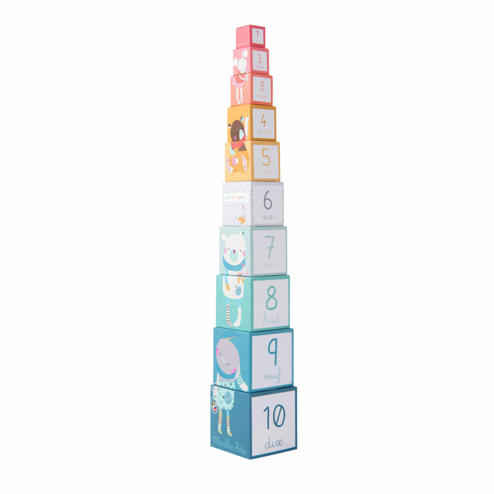 CUBOS APILABLES COLECCIÓN LES JOLIS TROP BEAUX