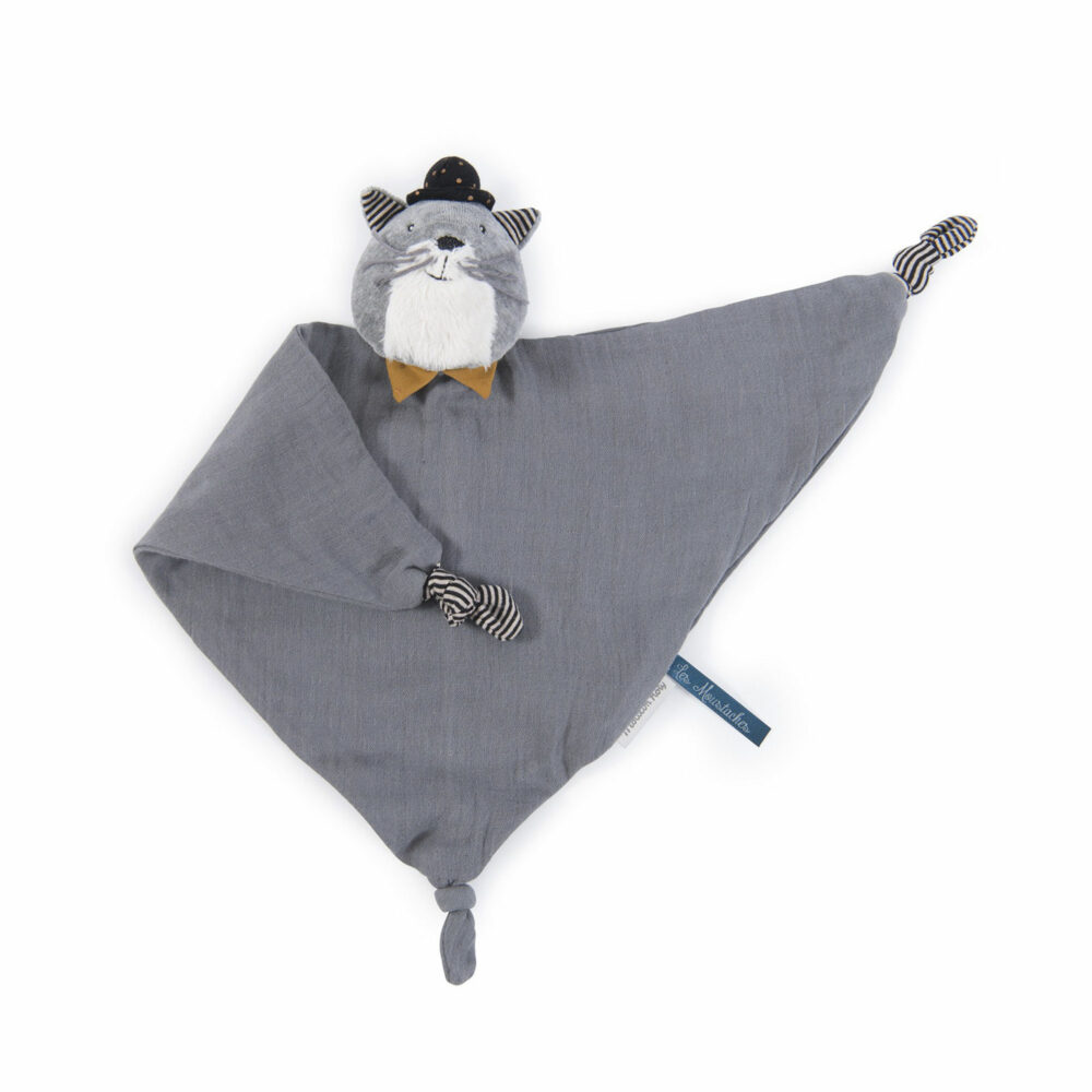 DOUDOU MANTILLA GATO FERNAND COLECCIÓN LES MOUSTACHES